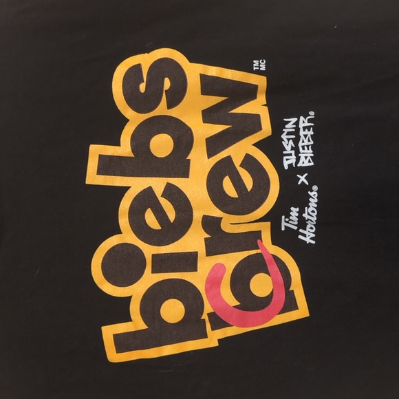 Tim Hortons biebs brew tshirt - Picture 2 of 3